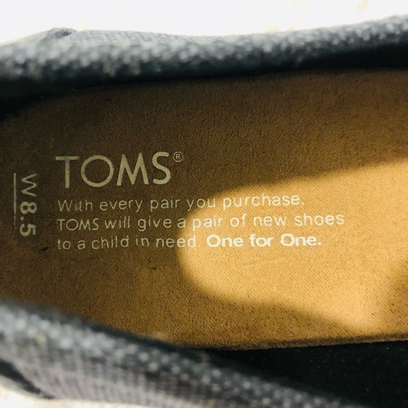 TOMS Slide On Shoes Size 8.5 - Picture 6 of 9